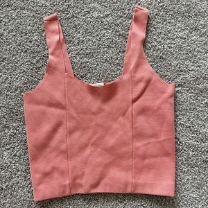 Abercrombie peach top